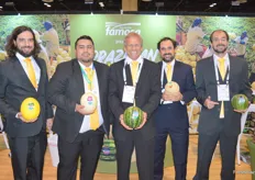 The Agricola Famosa team in the US say they had a good show with many existing and new clients stopping to taste and see their variety of melons from Brazil.